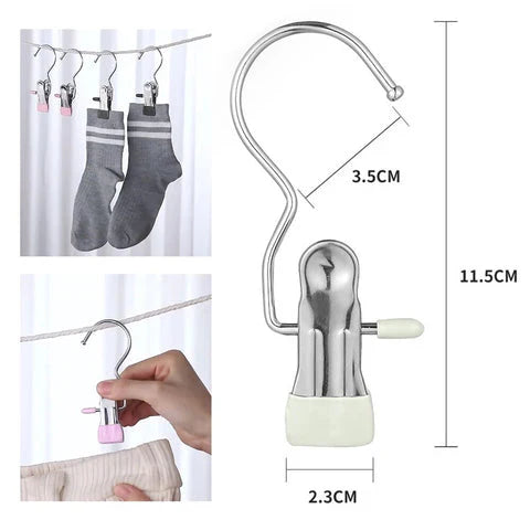 Anti-Rust Multipurpose Hanger Clips| 😍🔥(Set of 20 PCS)🔥😍