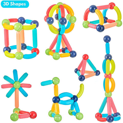 Magnetic Sticks Building Blocks For Kids Early Development