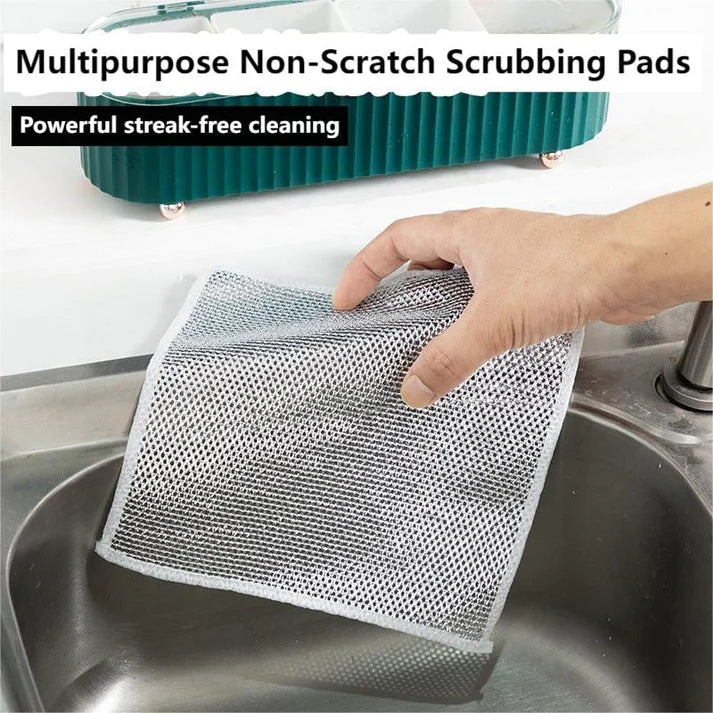 Multipurpose Wire Dishwashing Rags , your helping partner