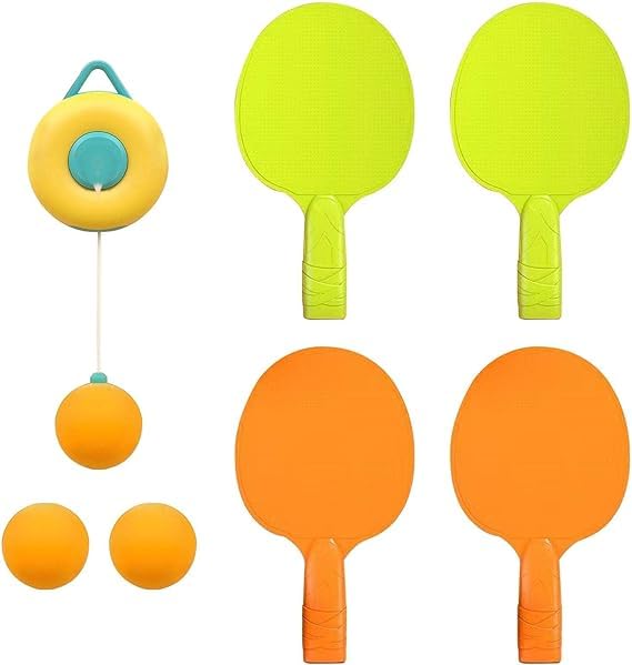 INDOOR HANGING TABLE TENNIS TRAINER SET