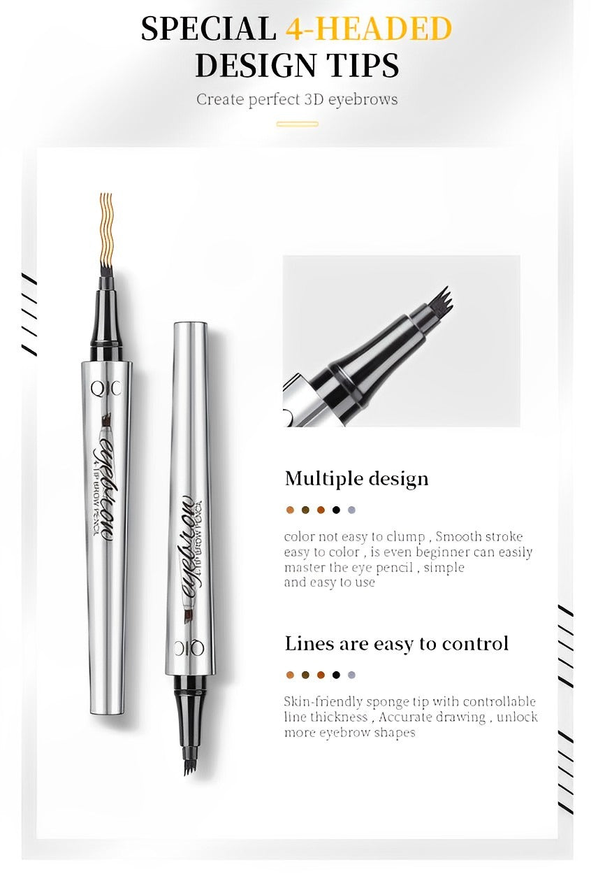 New Waterproof Eyebrow Pencil with Micro-Fork Tip | Multi- Purpose Usage for Eyebrows & hair line 😍BUY 1 GET 1 FREE 😍