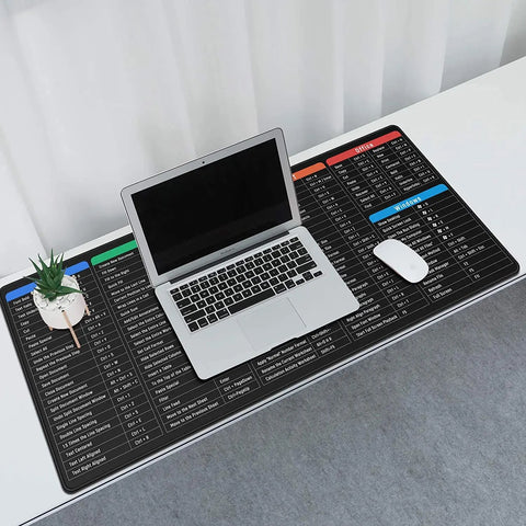 Premium Anti-slip Keyboard Pad with Shortcut Key Patterns