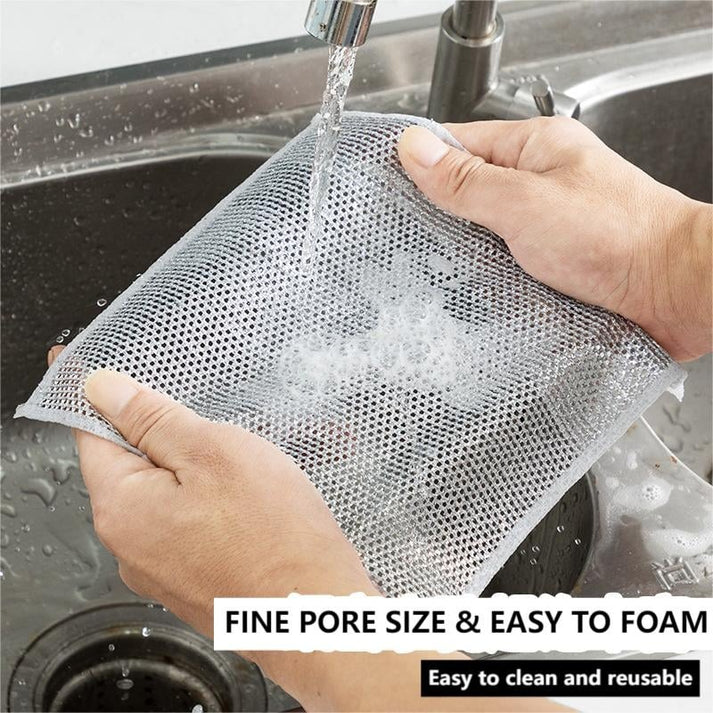 Multipurpose Wire Dishwashing Rags , your helping partner