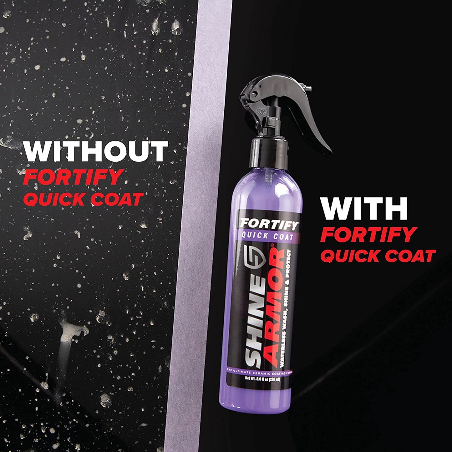 SHINE ARMOR Ceramic Coating Fortify Quick Coat Car Wax Polish