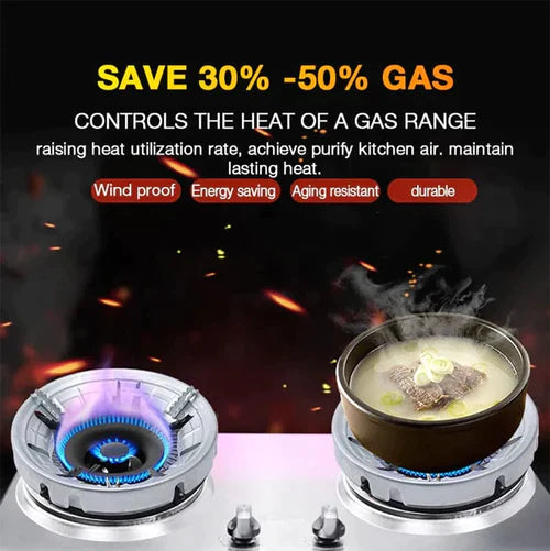 High Quality Gas Saving Energy Stand 🔥🔥BUY 1 GET 1 FREE OFFER🔥🔥 + 5 Multipurpose Wire Dishwashing Rags FREE